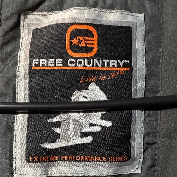 Free Country Black and Orange Jacket - Picture 4 of 5